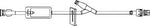 ICU Medical IV Extension Set Macro Bore 14 Inch Tubing - Case of 50 - B9061-CS
