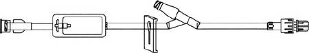 ICU Medical IV Extension Set Macro Bore 14 Inch Tubing - Case of 50 - B9061-CS