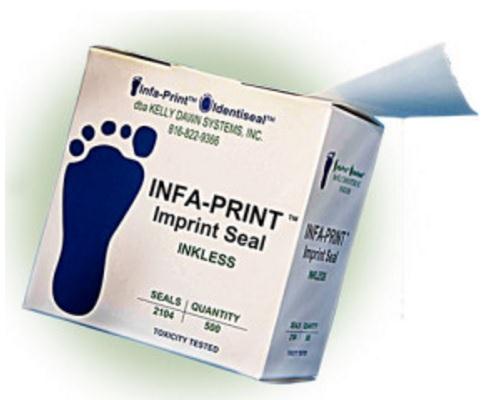 Kelly Dawn Systems Infa-Print Inkless Seals - IDE2104