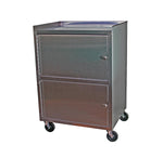 Ideal Medical Products Inc Stainless-Steel Dual Cabinet Carts - IDLKC321