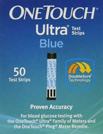 Johnson & Johnson OneTouch Ultra Blue Test Strips 020-244 - 50.0 Each - MDL-IDM70020244