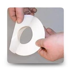 Active Lifestyle Products Barriers, Ring: Sure Seal Moldable Ring Barrier for 1.25" to 2" Flange, Size S ALRS0110 - 10.0 Each