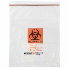 3Wall Biohazard Specimen Bag - SBL2X1118B - 1000 Each - MDL-IGLIP2X1118B