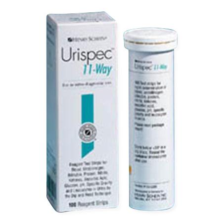 Urispec Urinalysis Test Strips - 93060.2X6.1 - 100 Each - MDL-IIS1022285