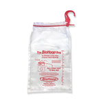 Hartwell Medical Multi-Use Emesis / Collection BH 1100H BioHoop Bag with Cinch Strap, 8" x 13-3/4", Hook Included - MDL-IIS4990400 - 12 Each
