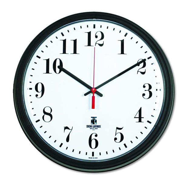 THE CHICAGO LIGHTHOUSE Traditional Clock 67700002 1 Each - MDL-ILC67700002