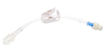 BD IV Extension Set with Pinch Clamp, 4-Way Stopcock, 2 One-Way Valves, 2 Male Luers, 1 SmartSite Needle-Free Valve, 2-Piece Male Luer Lock, 45", 8 mL Priming Volume - IME20511E