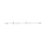 BD BD Secondary IV Administration Sets 4030B-07T 100 Each - MDL-IME4030B07T