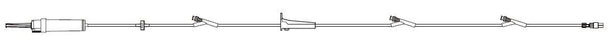 BD BD Primary Gravity IV Administration Sets 42433E 1 Each - MDL-IME42433EH