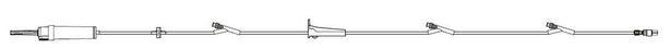 BD BD Primary Gravity IV Administration Sets 42493E 100 Each - MDL-IME42493E
