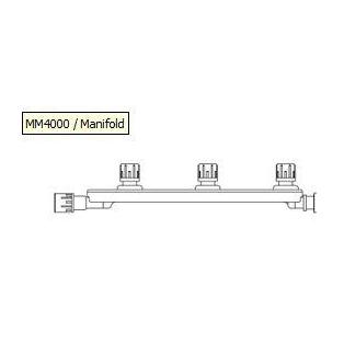 BD Texium Closed Male Luer 3-Port Manifold MM4000 - 50.0 Each