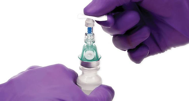BD Vented-Vial MV0420 SmartSite Vented Vial Access Device, 20 mm, Non-DEHP - MDL-IMEMV0420CS - 100 Each