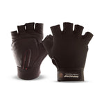 Impacto Protective Products Inc Mesh Half-Finger Anti-Impact Gloves with Leather Palm ST861030 -
