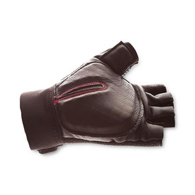 Impacto Protective Products Inc Mesh Half-Finger Anti-Impact Gloves with Leather Palm ST861050 -