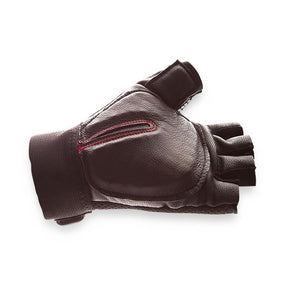 Impacto Protective Products Inc Mesh Half-Finger Anti-Impact Gloves with Leather Palm ST861060 -