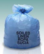 Soiled Linen Liner Roll, 30" x 43", 1.3 Mil, Blue, Hdpe and Lldpe Laundry and Bags - BR3043XHVB - 200 Each