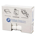 Inteplast Institutional S243306N HDPE Trash Can Liner, Natural, 24" x 33", 6 mic, 12- 16 gal. - MDL-INGS243306N - 1000 Each