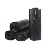 Can Liner, Black, 1.5 mL, 60 gal., 38" x 58", Inteplast - SL3858150K - 100 Each