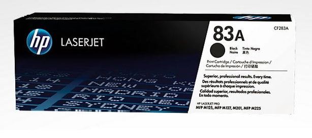 HEWLETT-PACKARD HP LaserJet Toner Cartridges CF283A 1 Each - MDL-INKCF283A