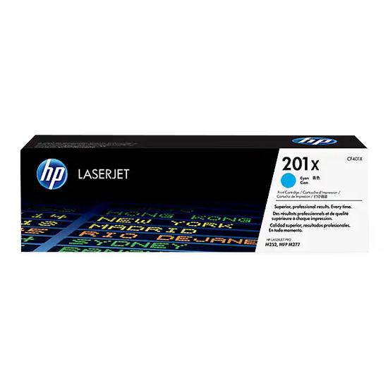 HEWLETT-PACKARD HP 201X High-Yield Toner Cartridges CF401X 1 Each - MDL-INKCF401X