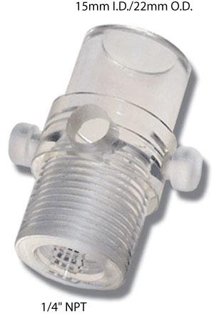 Instrumentation Industries Gauge Adapter for Ventilator Cirucits BE 149-1 - 1.0 Each