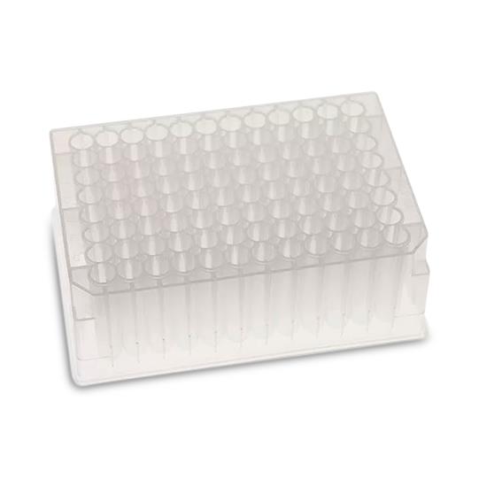96-Well U-Bottom Deep Well Clear Polypropylene Plates - DP2M-RD-96-EXP - 50 Each - MDL-IOVDP2MRD96EX
