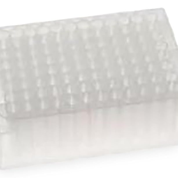 96-Well Storage and Collection Plate, 2.0mL Wells, Sterile, U-Bottom Deep Clear Polypropylene - DP2M-RD-96-NS - 50 Each