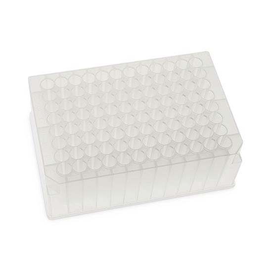 96-Well U-Bottom Deep Well Clear Polypropylene Plates - DP2MUR-9-N - 50 Each - MDL-IOVDP2MUR9N