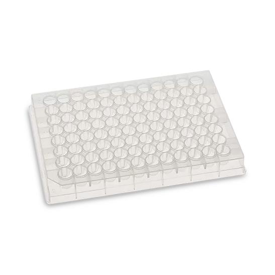 96-Well U-Bottom Assay Plate with Round Wells, Nonsterile, 500 microliters - DP35UR-9-N - 100 Each