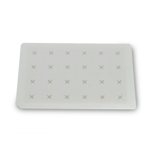 Innovative Laboratory Products, LLC Square Plug Silicone Mats DPMATS-2-N 50.0 Each-MDL-IOVDPMATS2N