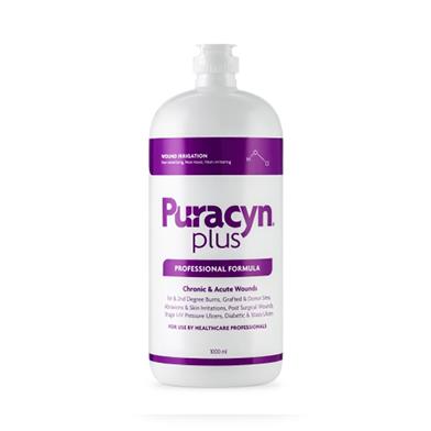 Innovacyn Puracyn Plus Wound Irrigation and Management Solution, 32 oz. Pour - 6518 - 6 Each
