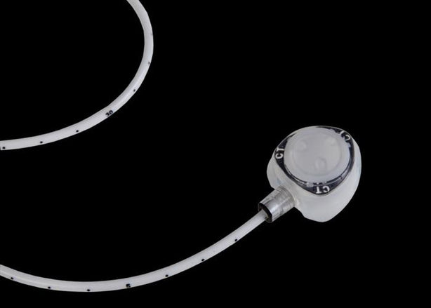 C.R. Bard ChronoFlex PowerPort ClearVUE Slim Implantable Port with Attachable 8F Polyurethane Open-Ended Single-Lumen Venous Catheter Procedural Kit - 5608062 - 1 Each