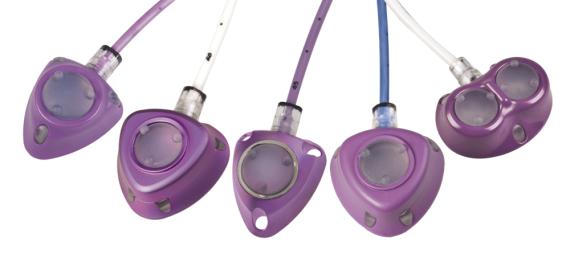 C.R. Bard ChronoFlex PowerPort ClearVUE Slim Implantable Port with Attachable 8F Polyurethane Open-Ended Single-Lumen Venous Catheter Procedural Kit - 5608062 - 1 Each