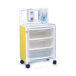 Innovative Unltd Isolation Station Cart with 3 Drawers - IPUISOST16