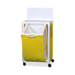 Innovative Unltd Linen by IPU ISO ST41 Isolation Hamper Cart, Gown Storage, PVC, 54 " H x 26.5" W x 20" D - MDL-IPUISOST41 - 1 Each