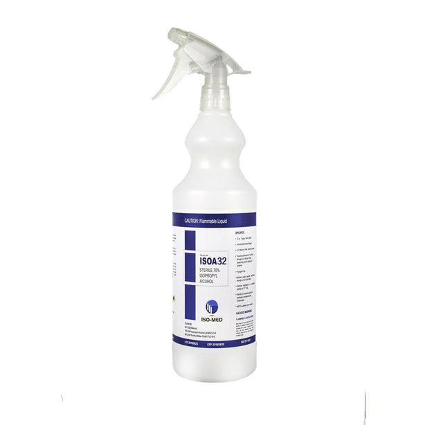 Iso-Med, Inc. Sterile 70% Isopropanol Alcohol ISOA32 6.0 Each-MDL-ISEISOA32