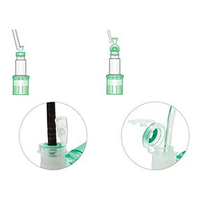 INTERSURGICAL Superset Catheter Mounts 3521000 75 Each - MDL-ISU3521000