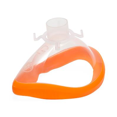 Intersurgical Anesthesia Clearlite Face Mask, Large Adult, Size 5, Orange - 7295000 - 35 Each