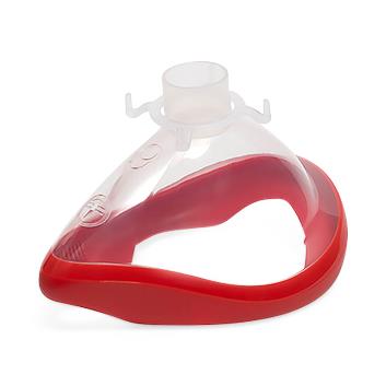 Intersurgical Anesthesia Clearlite Face Mask, Adult, Size 6, Red, Size XL - 7296000 - 20 Each