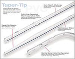 GETINGE GROUP Right-Angle PVC Taper-Tip Catheters 8132 10 Each - MDL-IUM8132