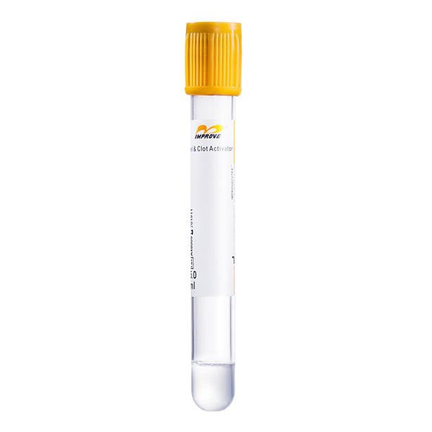 Improvacuter Blood Collection Tube with Gel and Clot Activator - 3050 - 1000 Each - MDL-IVG3050