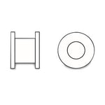 Invotec International Sheehy Collar Button Ventilation Tube 23-40300 - 10.0 Each - MDL-IVI2340300