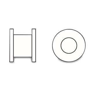 Invotec International Sheehy Collar Button Ventilation Tube 23-40300 - 10.0 Each - MDL-IVI2340300