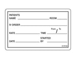 Centurion Nursing IV Bag Labels - IVL1494 - 2 Roll - MDL-IVL1494