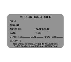 Centurion Centurion Medication Added Label IVL2378 - 3.0 Roll