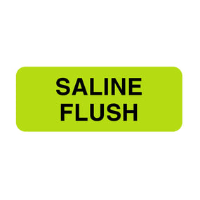 Flush Saline Label - IVL671 - 3 Roll - MDL-IVL671