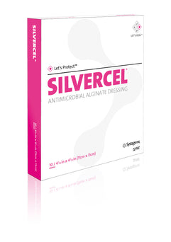 ACELITY Silvercel Antimicrobial Alginate Dressings SYS800404 50 Each