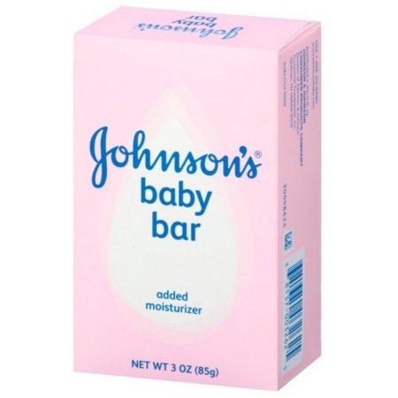 Johnson & Johnson Johnson & Johnson Baby Bar Soap with Added Moisturizer 003262 24.0 Each-MDL-JIP003262