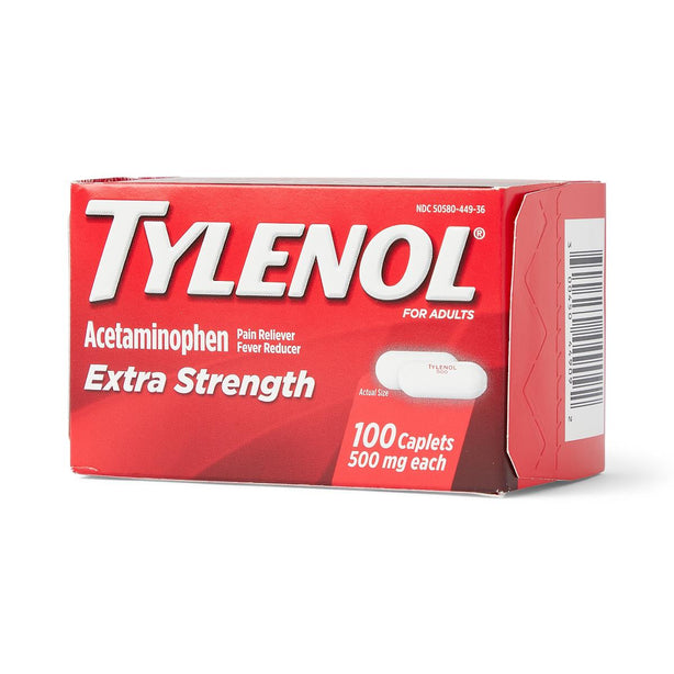 Johnson & Johnson Tylenol Extra-Strength Caplets 044909 - 48.0 Each