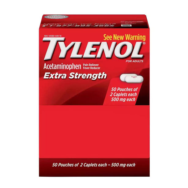 Johnson & Johnson Tylenol Extra-Strength Caplets 044910 - 36.0 box